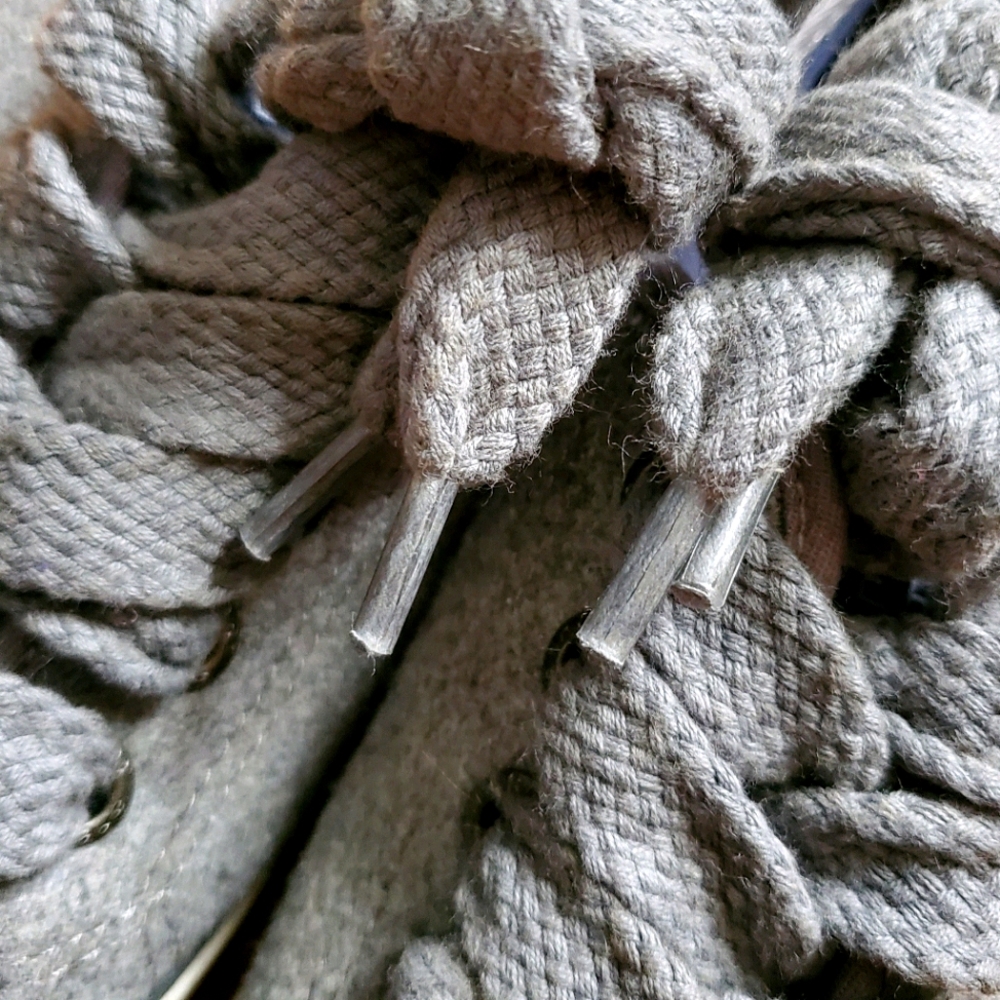 Sperry Wool Blend Sneakers with Chunky Laces RARE - Picture 9 of 12